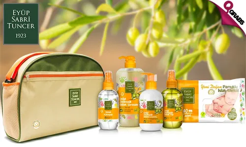 Eyüp Sabri Tuncer 6-Piece Olive Oil Baby Care Set!